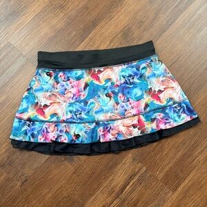 Sofibella Cosmic Swirl Tennis Skort